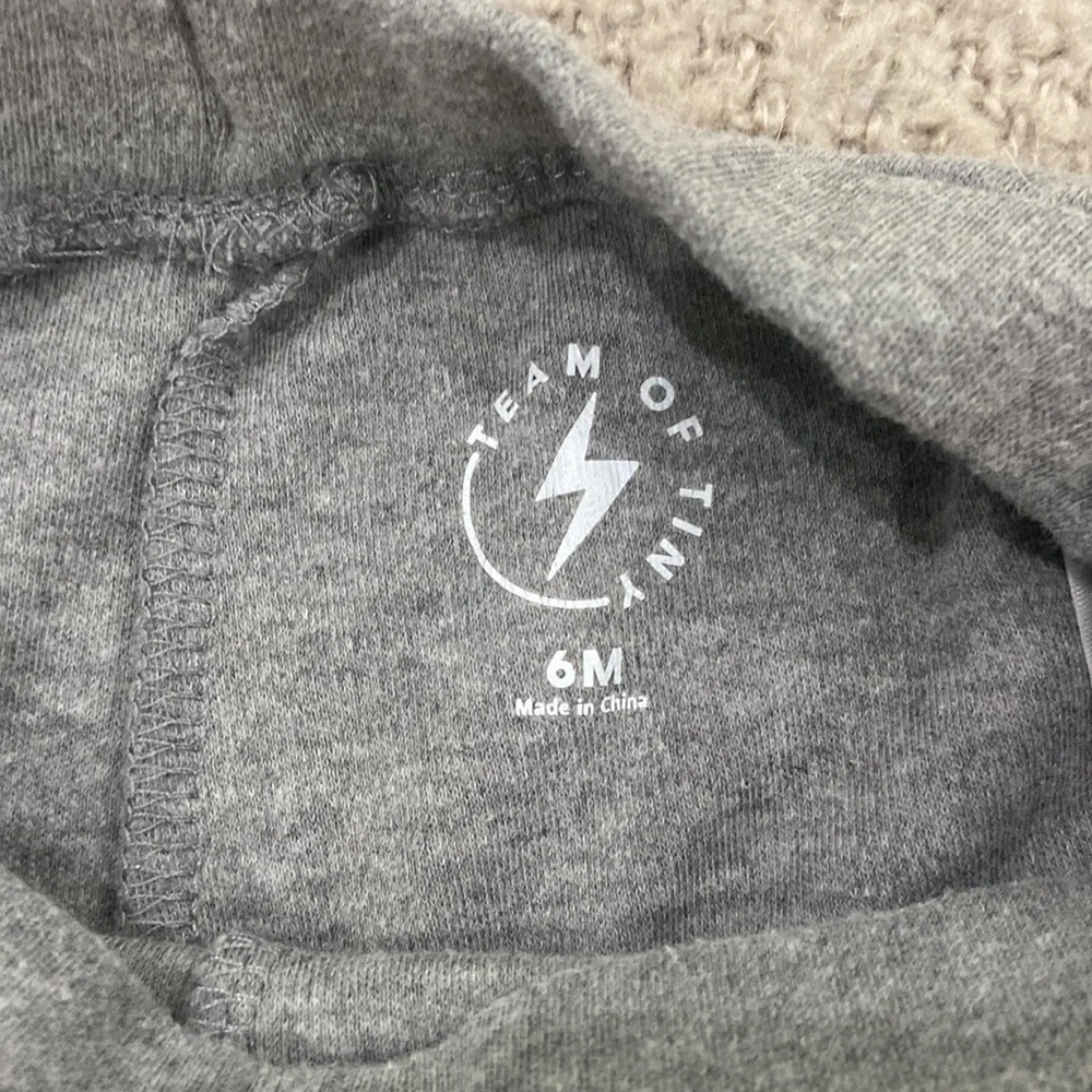 TEAM of Tiny 6M Lighting Bolt Onesie Set